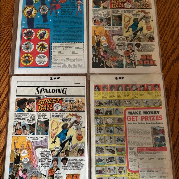 Superboy and the Legion of Super-Heroes Vintage Comic Lot of Four - Picture 2 of 2